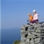 At the top at last. Anyone remember to bring the oranges?