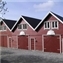 Cabanes 7 et 8. Le parking des cabines.