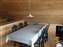 Le coin salle a manger de la cabane 7.