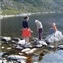 Le barrage du lac.