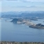 Aussicht vom Storhornet Richtung Ålesund.